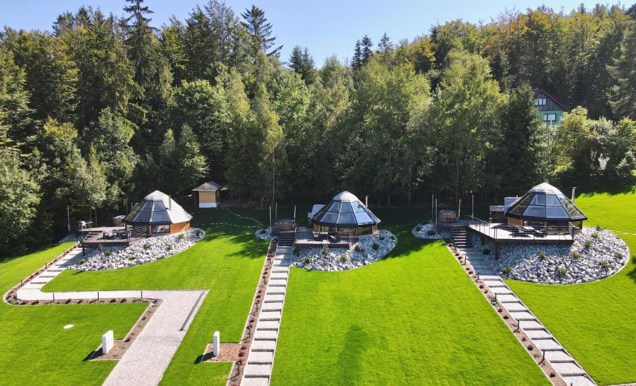 Osada Poli Koniakow - Panoramiczny Domek Nr 2 Z Prywatna Balia I Hydromasazem Buitenkant foto