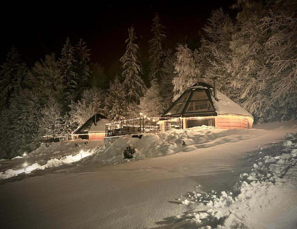 Osada Poli Koniakow - Panoramiczny Domek Nr 2 Z Prywatna Balia I Hydromasazem Buitenkant foto